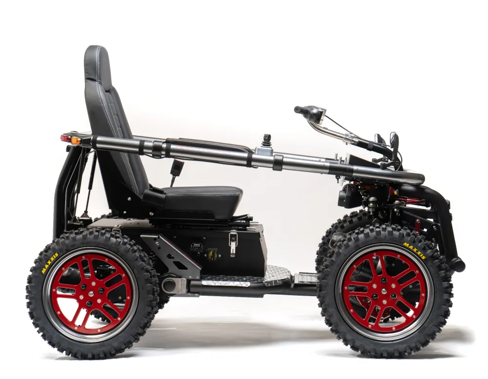 Extended Chassis (6" extension for riders over 6' tall)